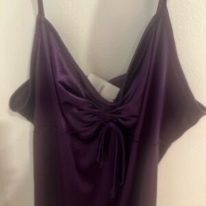 Forever 21 Purple Midi Dress